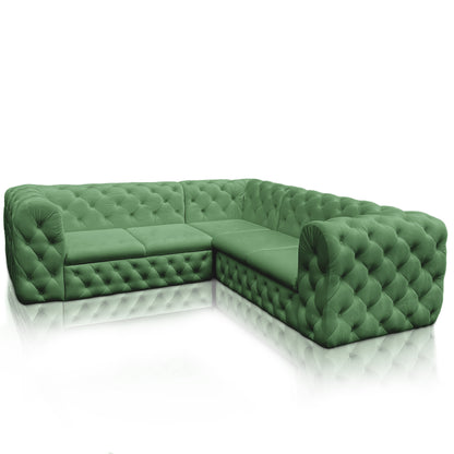 Chesterfield Ecksofa "Château Prestige" 2,50 x 2,50 | ELYFLAIR®