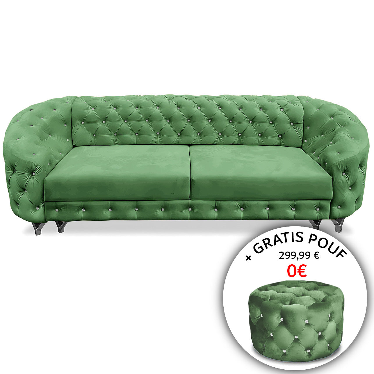 Chesterfield Sofa "Regalia" | ELYFLAIR®