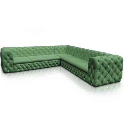 Chesterfield Ecksofa "Château Prestige" 3,11 x 3,11 | ELYFLAIR®