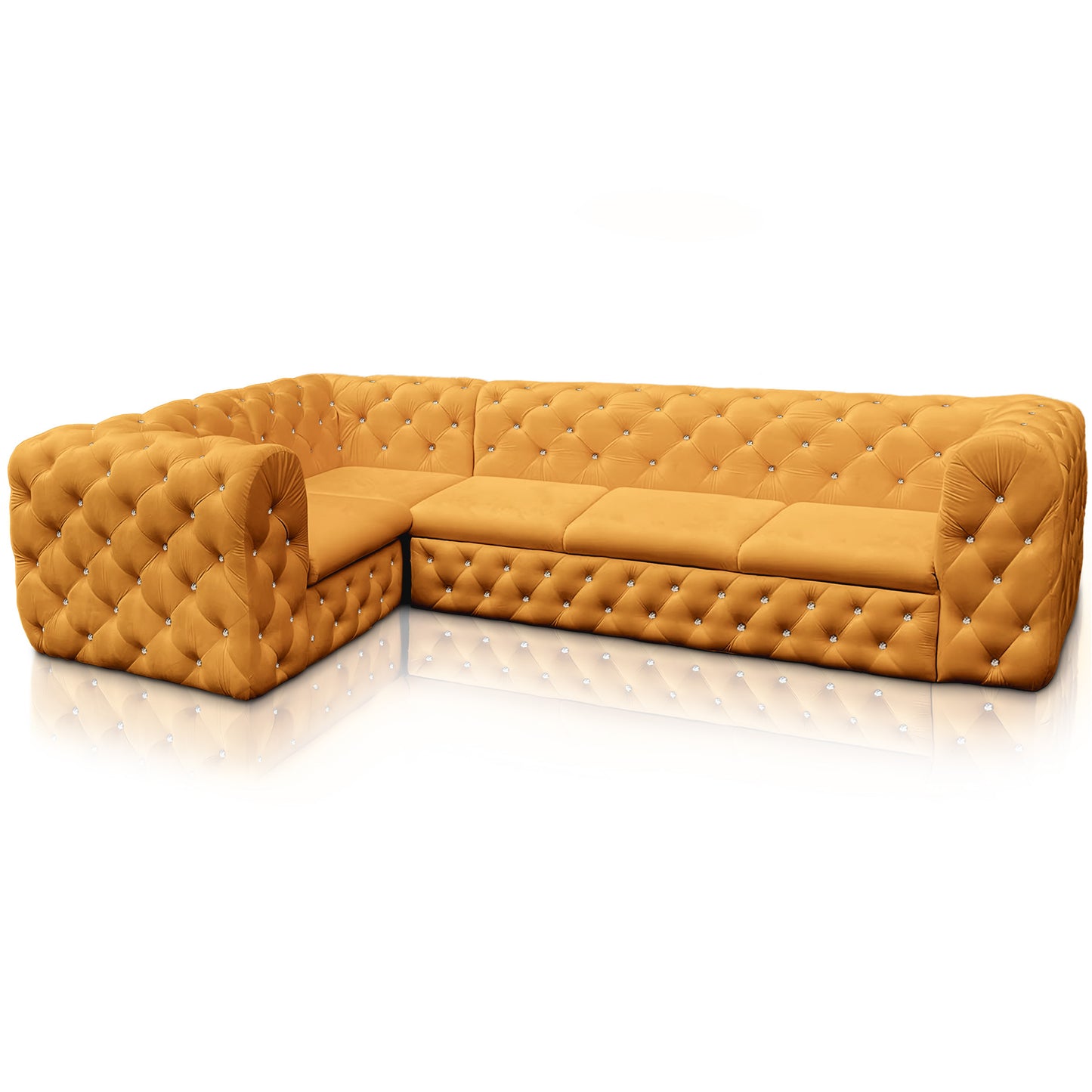 Chesterfield Ecksofa "Château Prestige" 3,11 x 1,90 | ELYFLAIR®