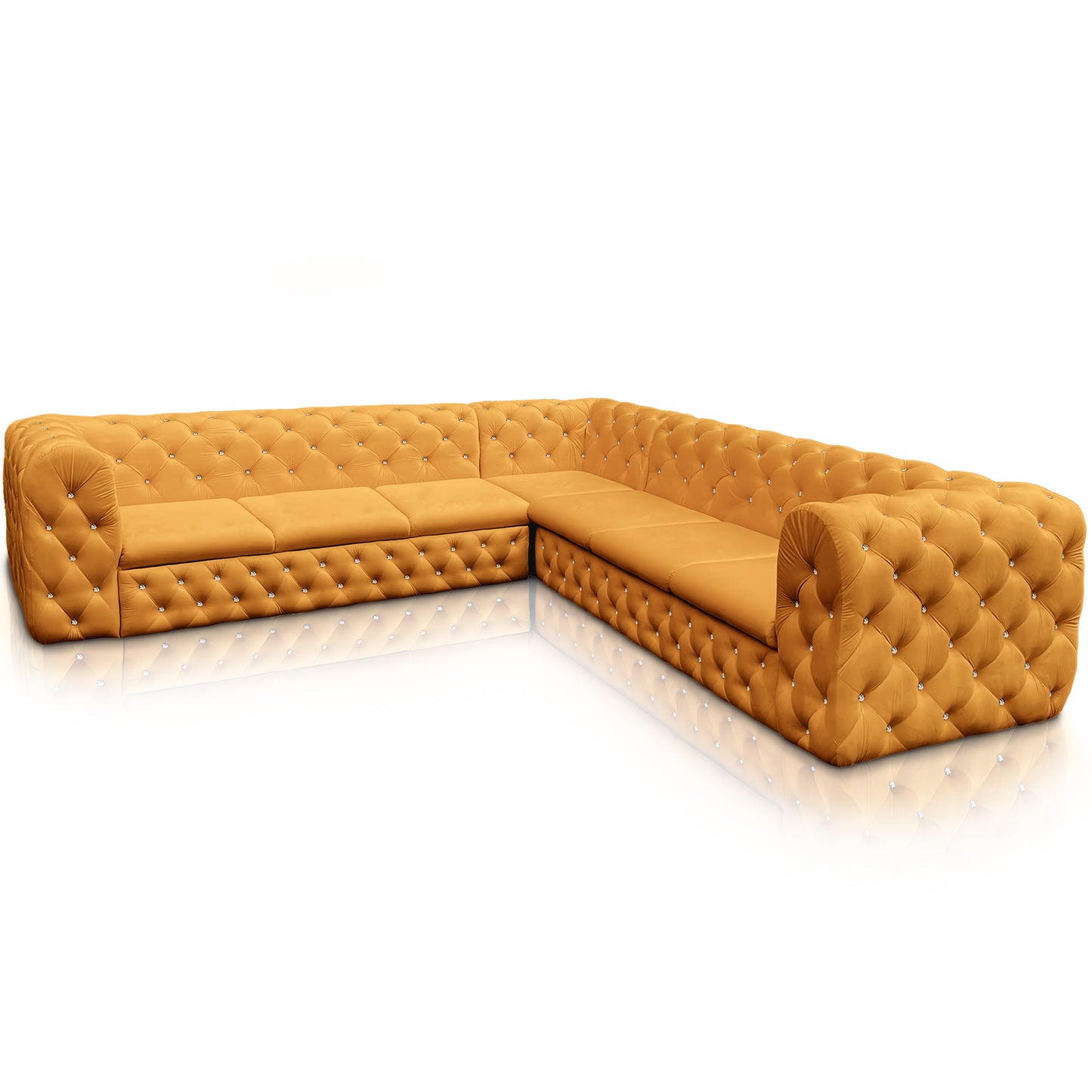 Chesterfield Ecksofa "Château Prestige" 3,11 x 3,11 | ELYFLAIR®