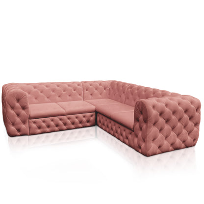 Chesterfield Ecksofa "Château Prestige" 2,50 x 2,50 | ELYFLAIR®