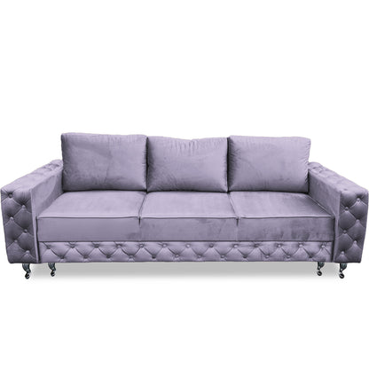 Designer Sofa "Valoran" - 3-Sitzer Sofa mit Schlaffunktion | ELYFLAIR®