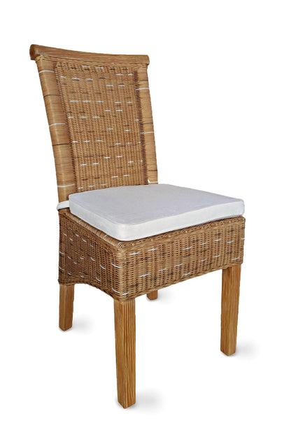 Rattan Esszimmerstuhl "Arvion" | ELYFLAIR®