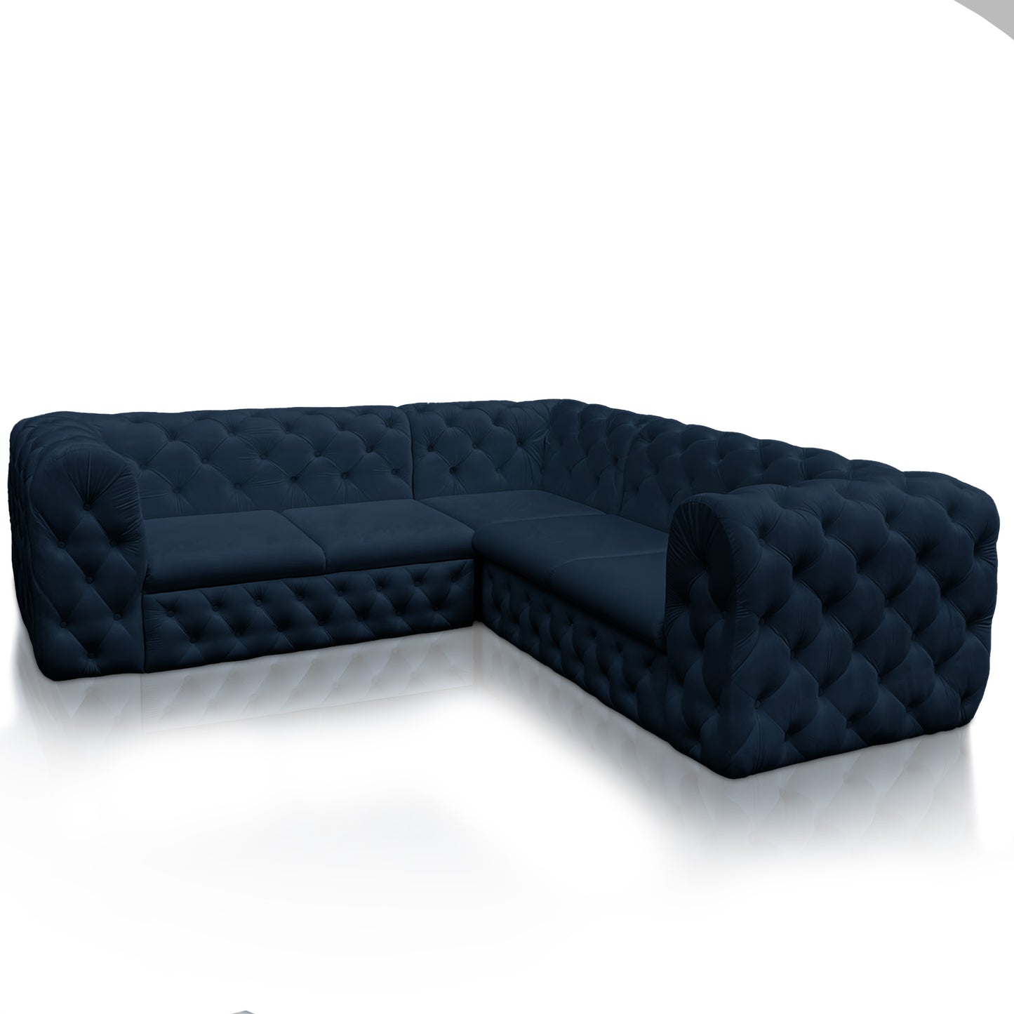 Chesterfield Ecksofa "Château Prestige" 2,50 x 2,50 | ELYFLAIR®