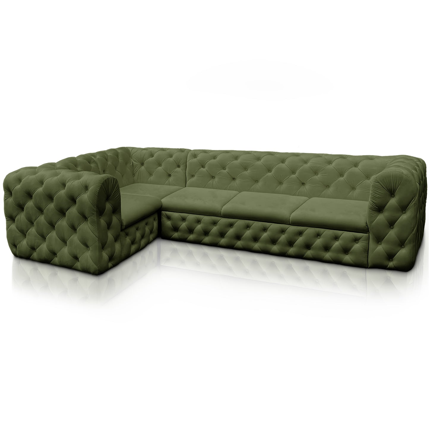 Chesterfield Ecksofa "Château Prestige" 3,11 x 1,90 | ELYFLAIR®