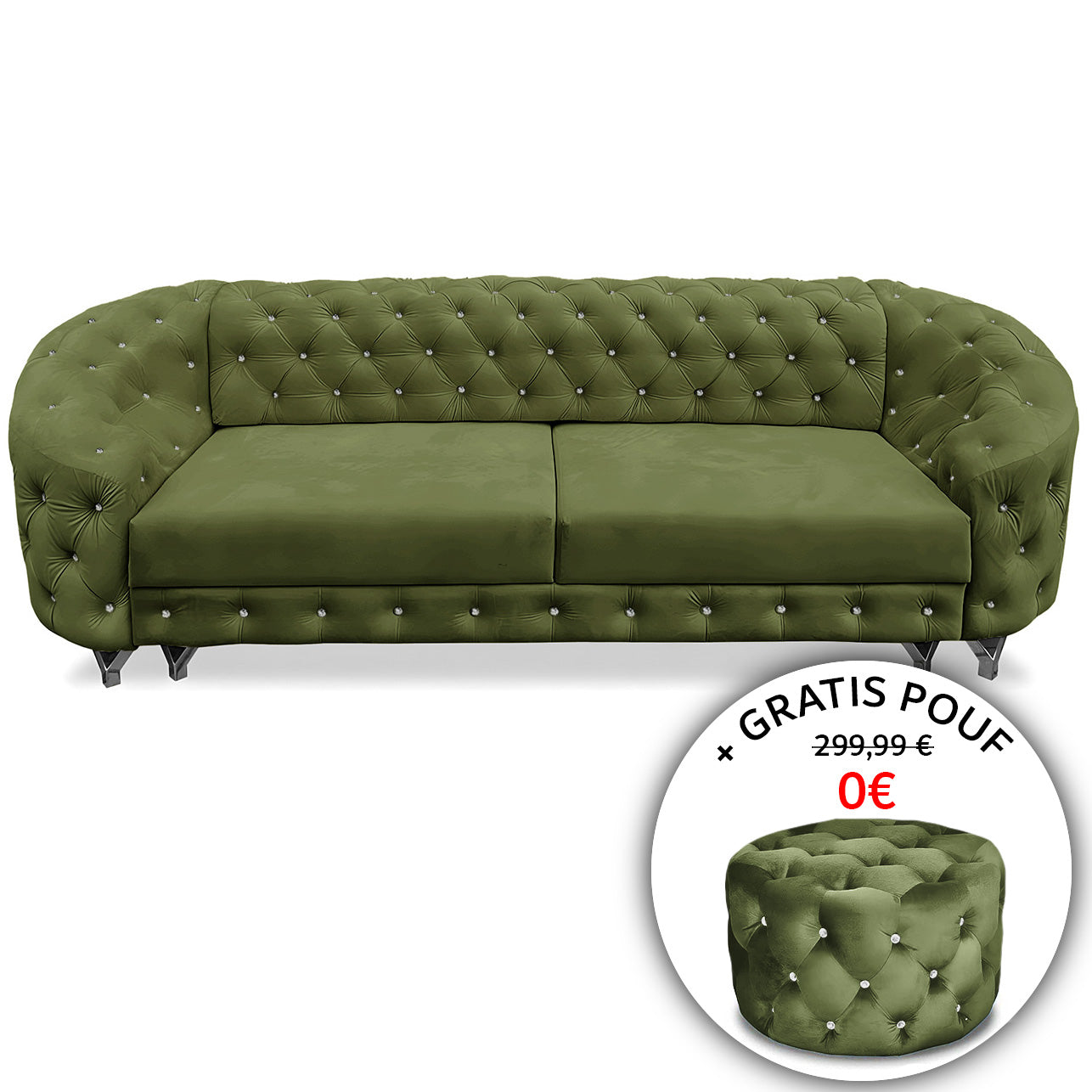 Chesterfield Sofa "Regalia" | ELYFLAIR®