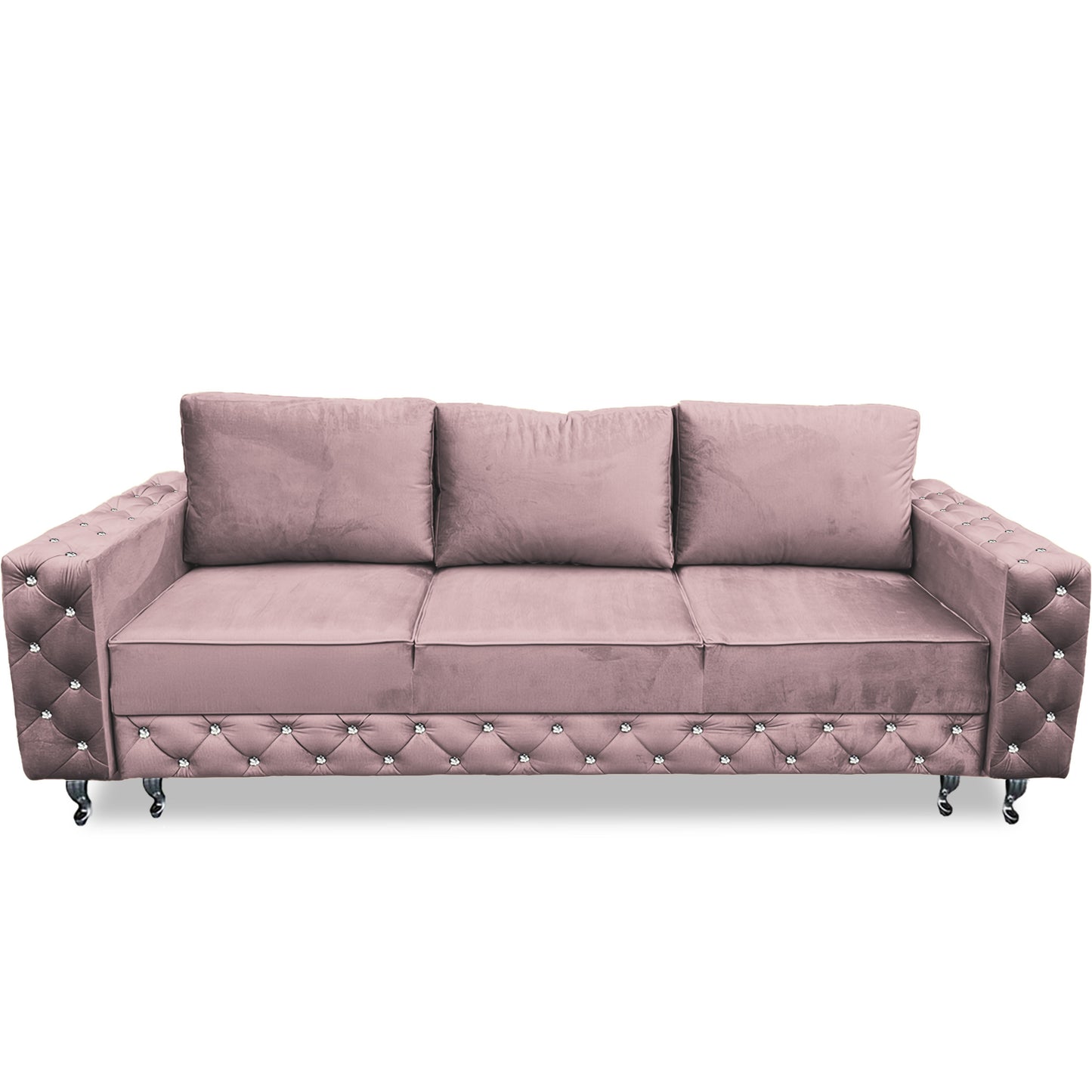 Designer Sofa "Valoran" - 3-Sitzer Sofa mit Schlaffunktion | ELYFLAIR®