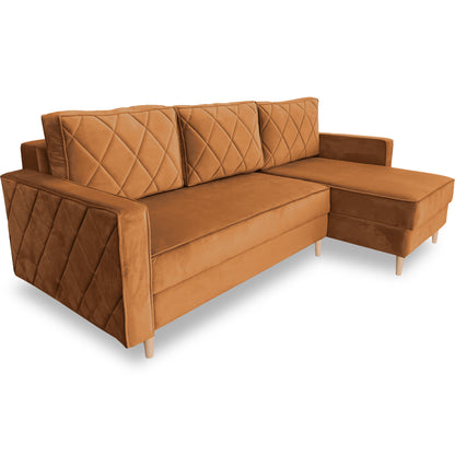 Ecksofa "Trivani" mit Schlaffunktion | ELYFLAIR®