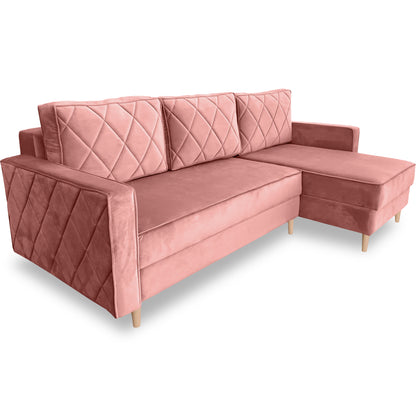 Ecksofa "Trivani" mit Schlaffunktion | ELYFLAIR®