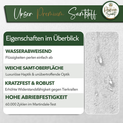 Velveta Sessel + Hocker mit optionalem Stauraum | ELYFLAIR®